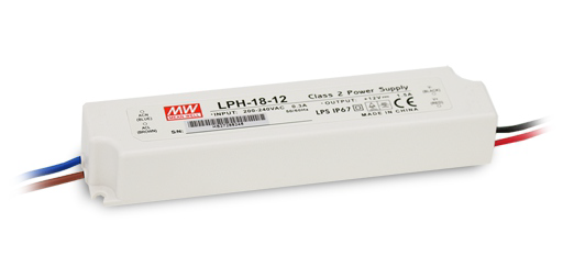 Mean Well LPH-18 – 18W LED-Schaltnetzteil IP67