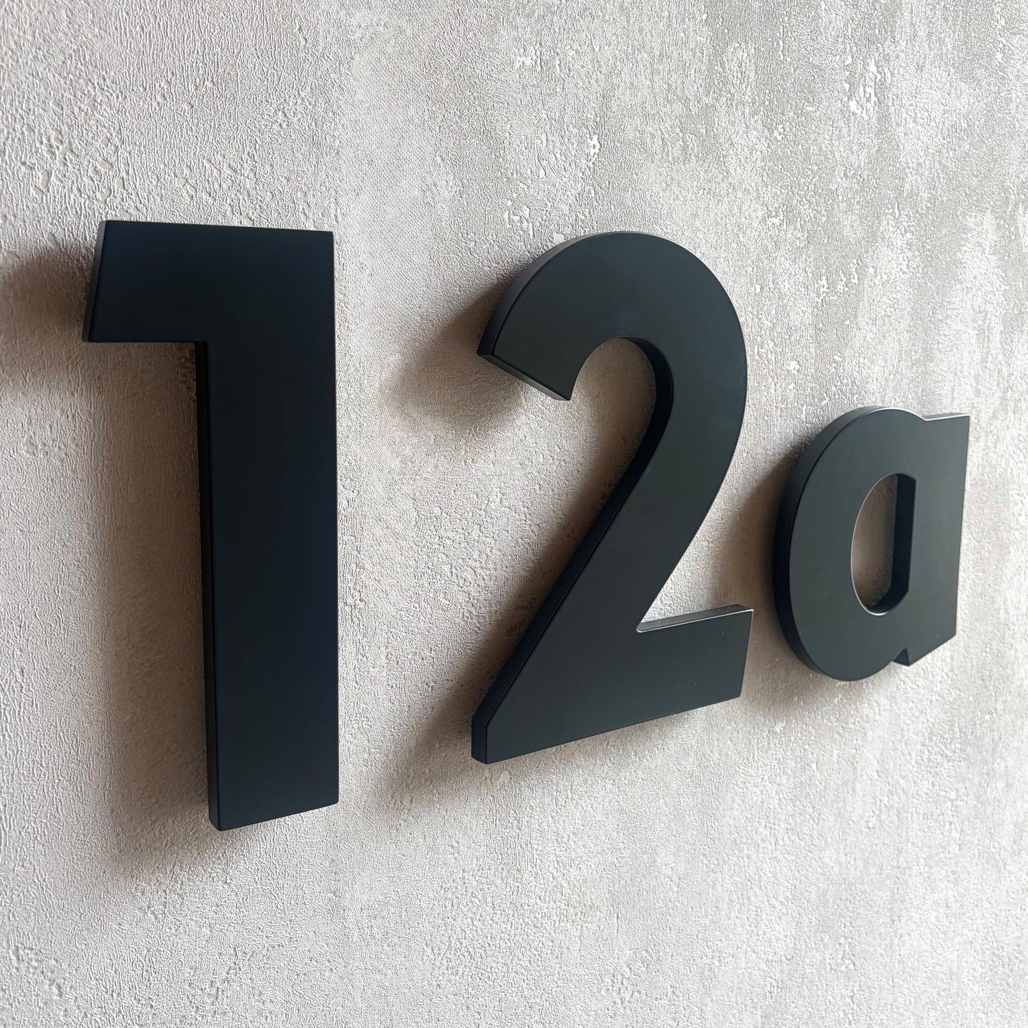 Beispiel der Kollektion Berlin, Hausnummer 12a, aus seitlicher Perspektive.